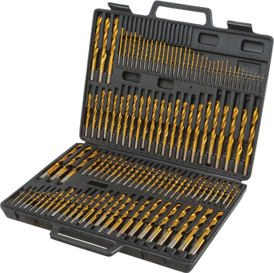 Grizzly T33688 Drill Bits HSS Titanium 135 Degree 115 Pc Drill Bit Set New