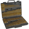 Grizzly T33688 - HSS Titanium 135 Degree Drill Bit Set, 115 Pc.