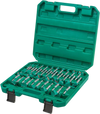 Grizzly PRO T33697 - 31 Pc. Tungsten Carbide Hex Shank Forstner Bit Set, 1/4" - 2-1/8"