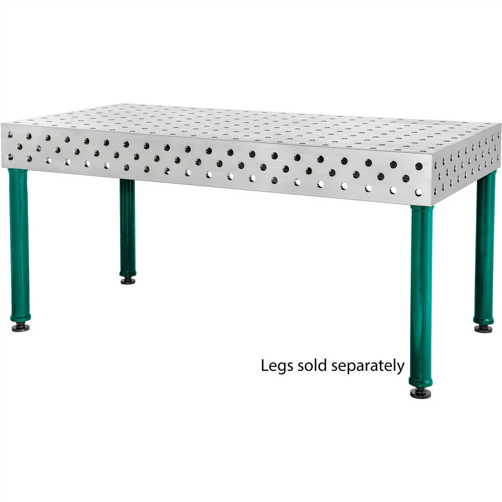 Grizzly T33916 - 78" x 39" 3D Steel Nitride-Coated Welding Tabletop