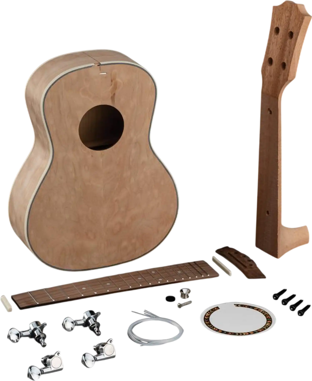 Grizzly T33950 - Quilted Maple Ukulele Kit