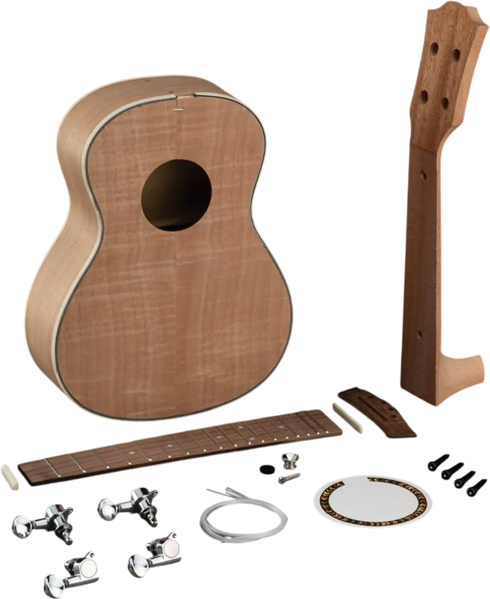 Grizzly T33951 - Fiddleback Maple Ukulele Kit
