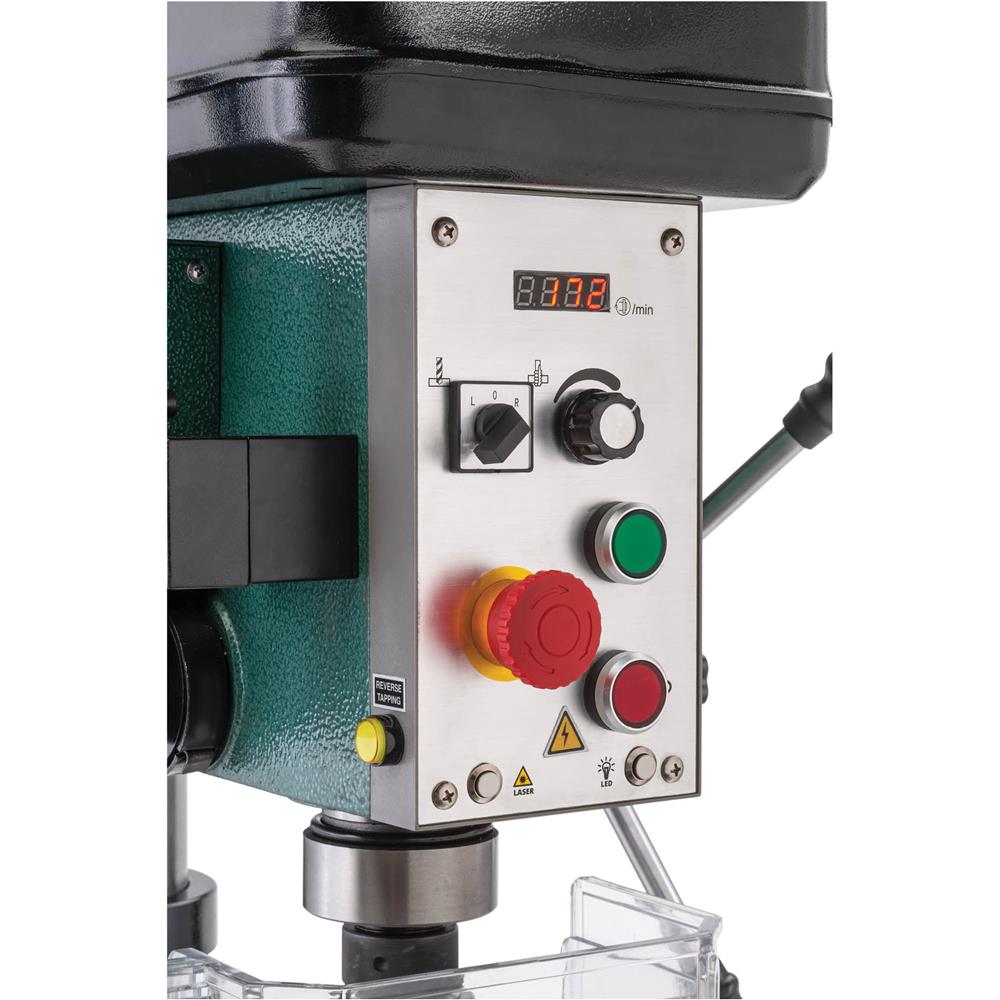 Grizzly T33963 - 20" Floor Variable-Speed Tapping Drill Press