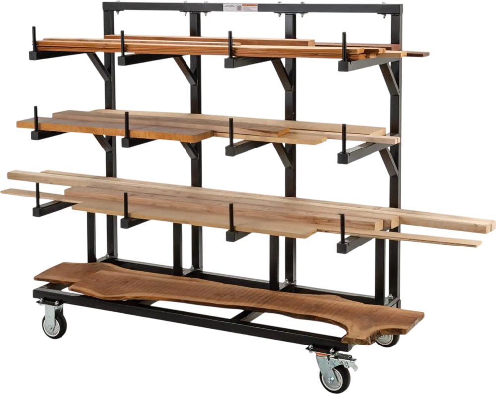 Grizzly T34006 - Mobile Lumber Rack