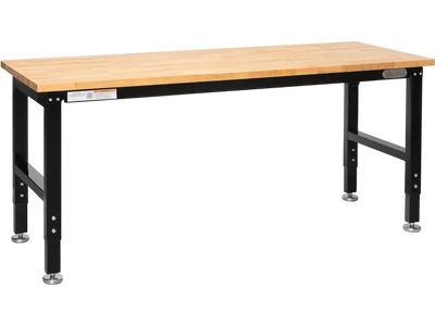 Grizzly T34011 Workbench 6' Adjustable Heavy-Duty with Outlets New