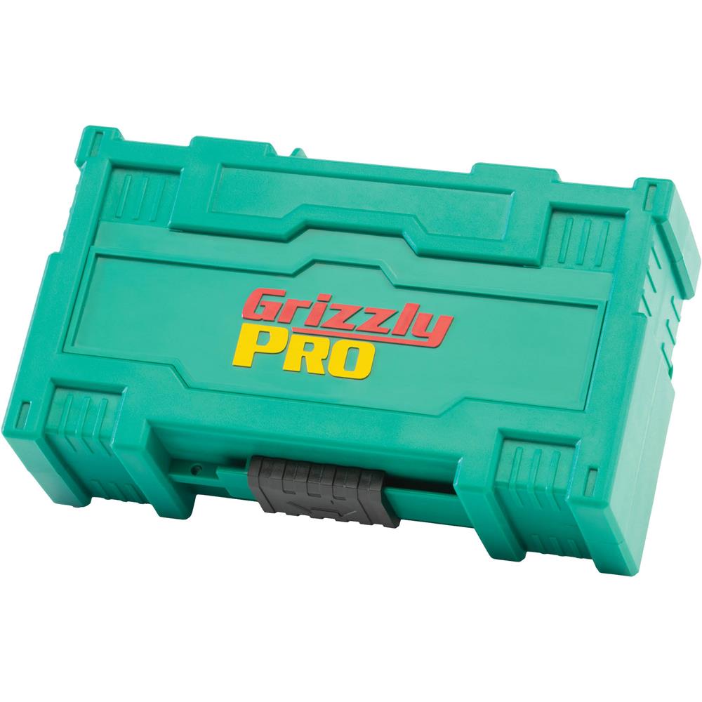 Grizzly PRO T34016 - 15-Pc. M35 Cobalt Step Point Drill Bit Set