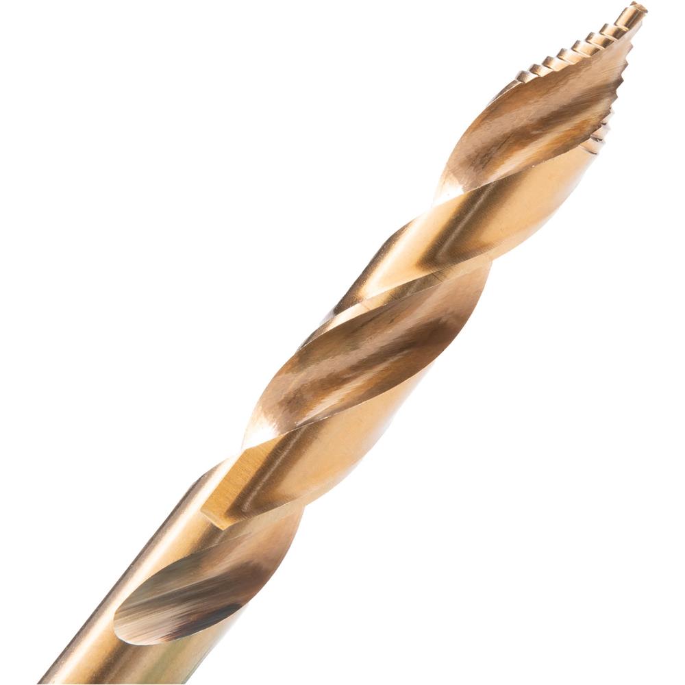 Grizzly PRO T34016 - 15-Pc. M35 Cobalt Step Point Drill Bit Set