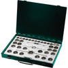 Grizzly Precision T34071 - 110-Pc. SAE/Metric Combination M2 HSS Tap & Die Set