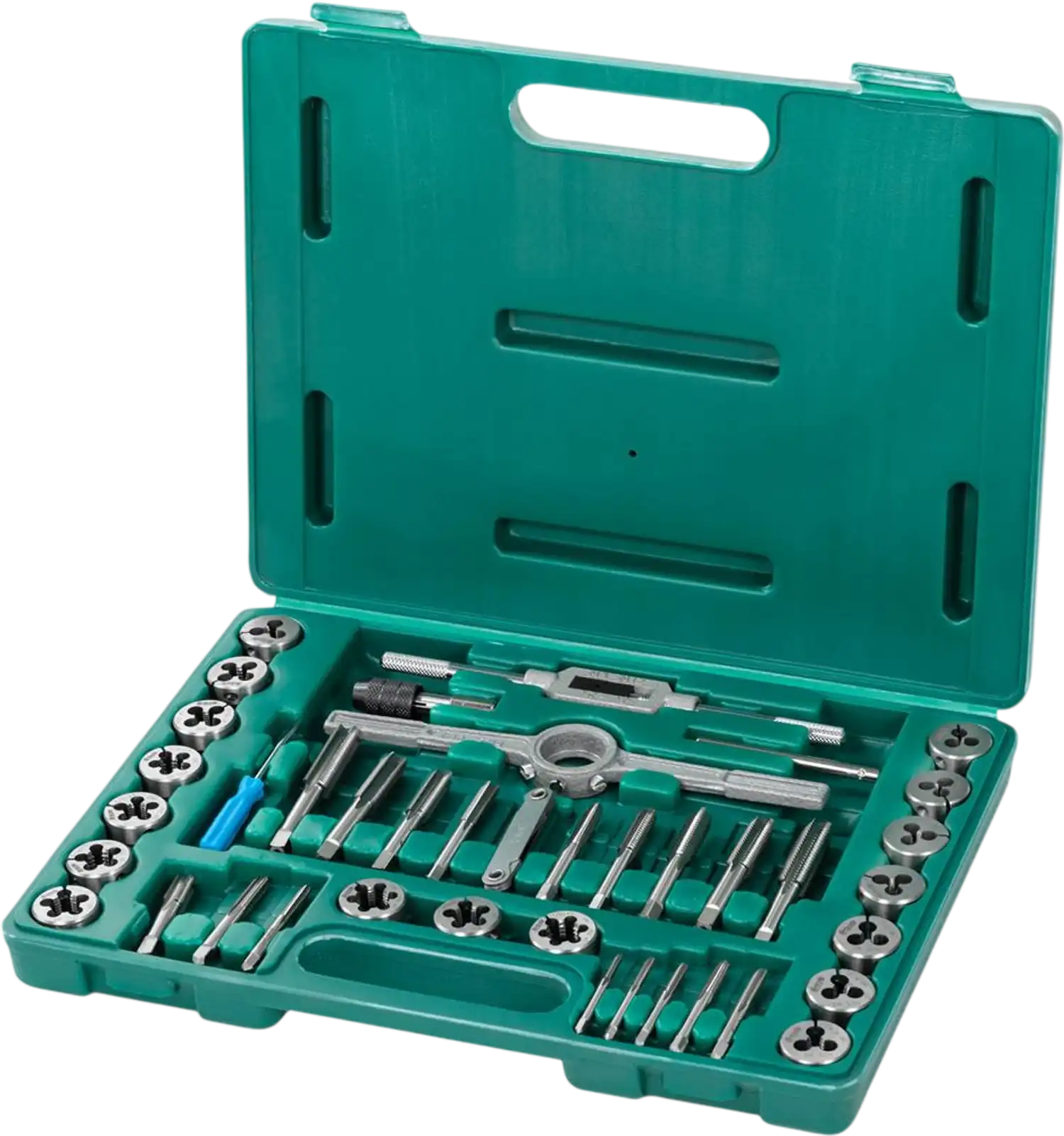 Grizzly T34073 Tap & Die Set Precision 39-Pc SAE M2 HSS New