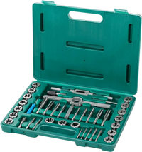 Grizzly Precision T34073 - 39-Pc. SAE M2 HSS Tap & Die Set