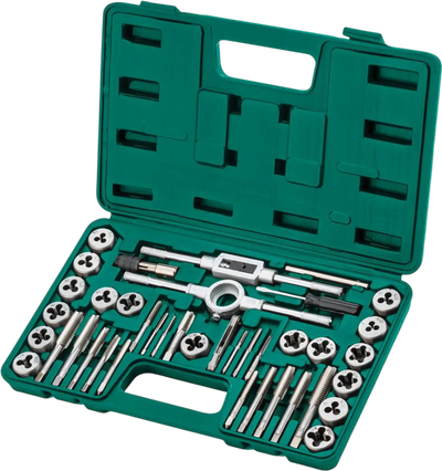 Grizzly T34077 Tap & Die Set 40-Pc SAE New