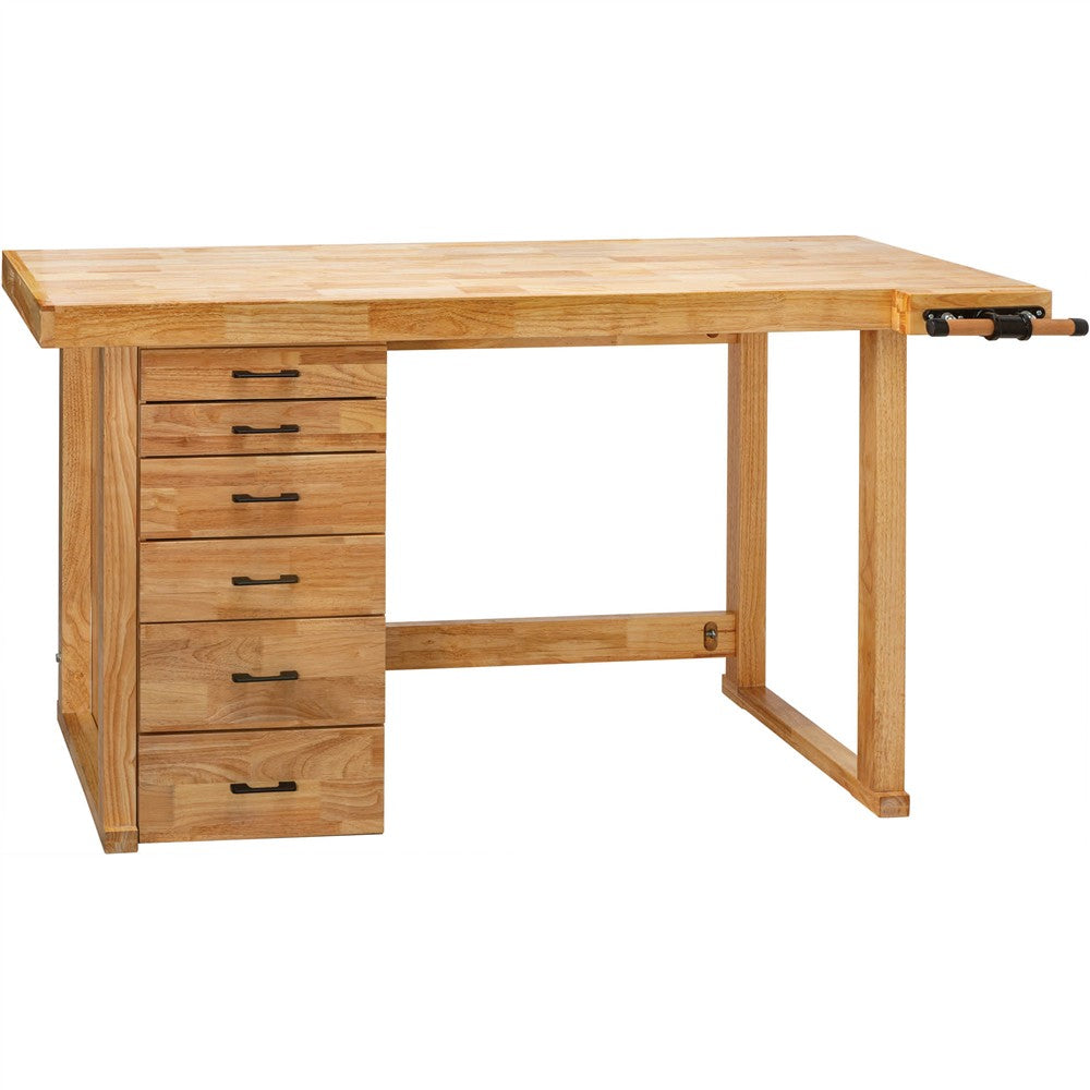 Grizzly T34090 - 72" 6-Drawer Butcher Block Workbench