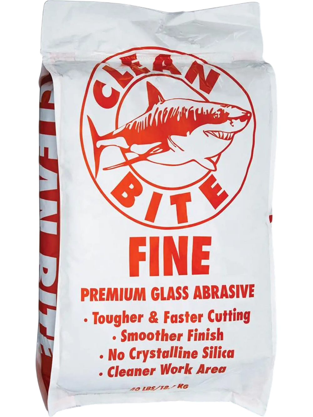 Grizzly T34117 - Clean Bite Sandblasting Media, Fine, 40-lbs.