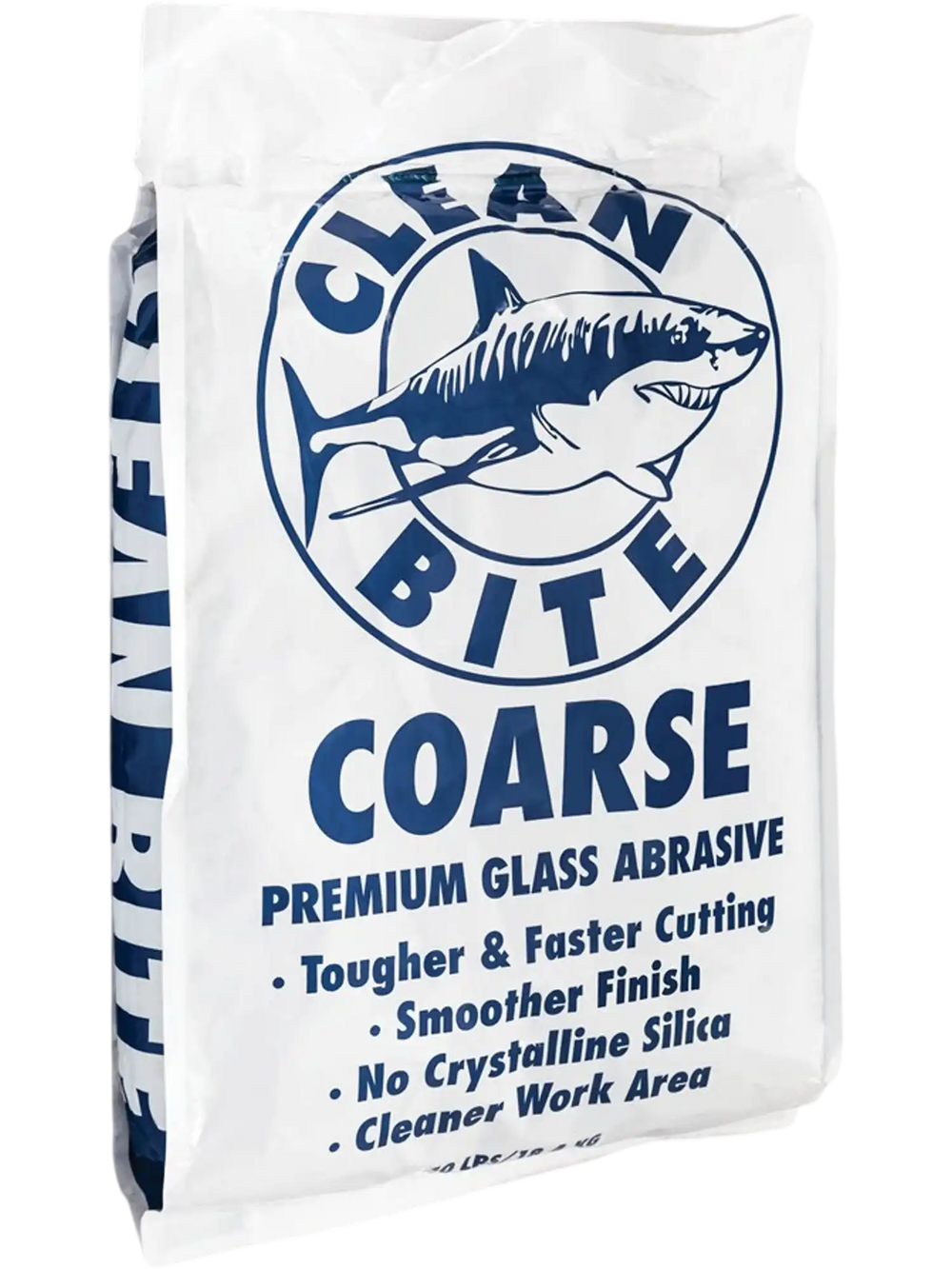 Grizzly T34119 - Clean Bite Sandblasting Media, Coarse, 40-lbs.