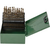 Grizzly PRO T34127 - 60-Pc. M35 HSS Cobalt Numbered 1-60 Drill Bit Set