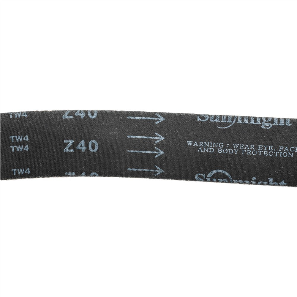 Grizzly T34163 - 2" X 42" Zirconia Abrasive Belt 40 Grit, 10 Pk.