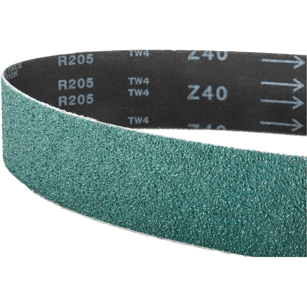 Grizzly T34163 - 2" X 42" Zirconia Abrasive Belt 40 Grit, 10 Pk.