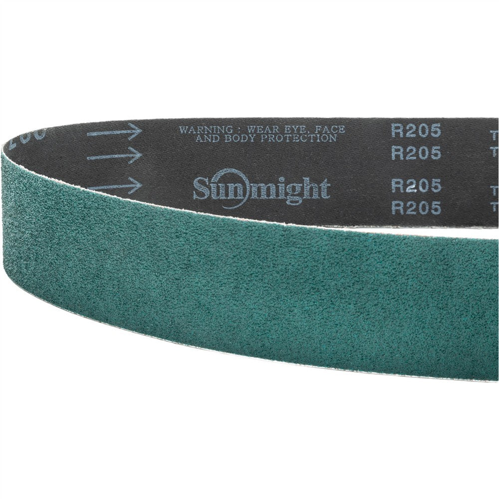 Grizzly T34164 - 2" X 42" Zirconia Abrasive Belt 60 Grit, 10 Pk.