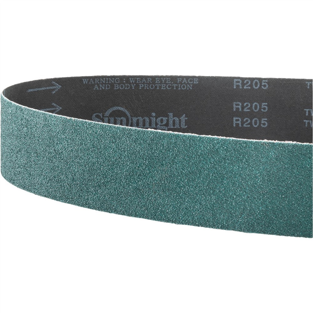 Grizzly T34165 - 2" X 42" Zirconia Abrasive Belt 80 Grit, 10 Pk.
