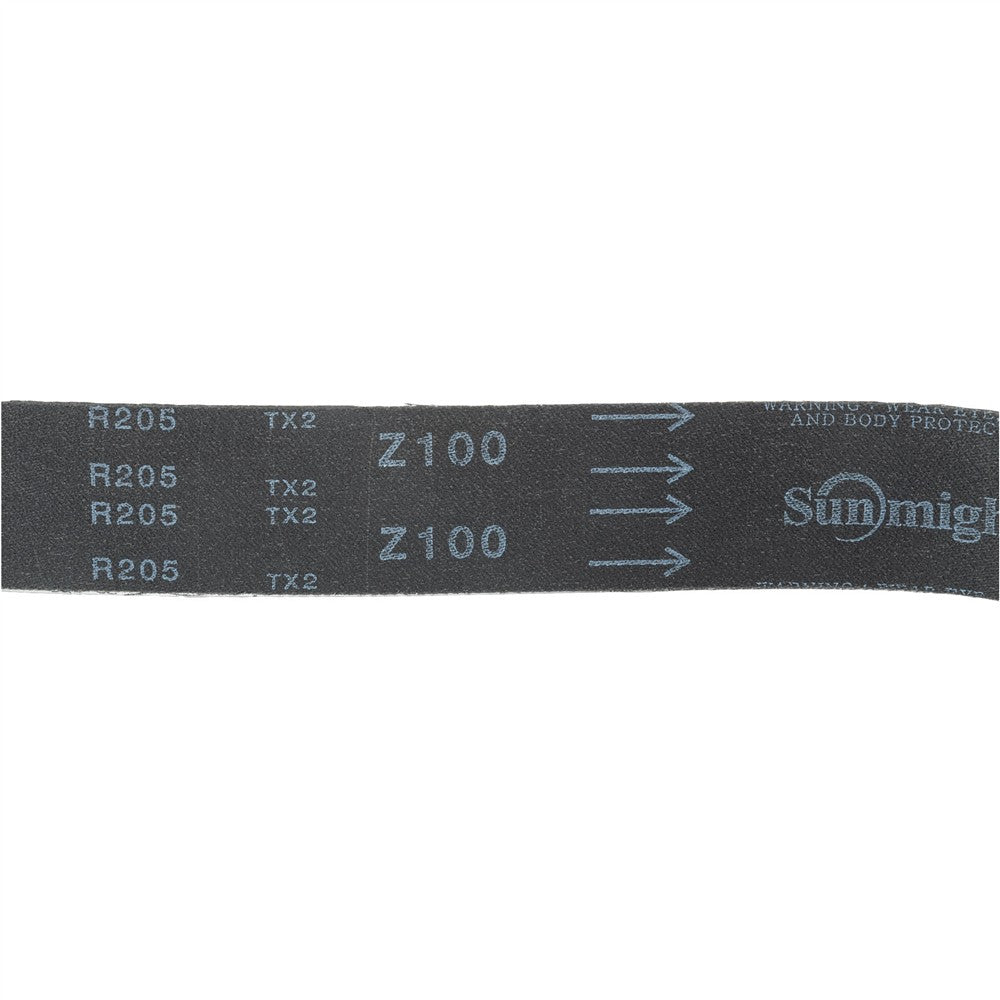 Grizzly T34166 - 2" X 42" Zirconia Abrasive Belt 100 Grit, 10 Pk.