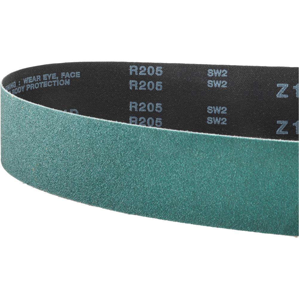 Grizzly T34167 - 2" X 42" Zirconia Abrasive Belt 120 Grit, 10 Pk.