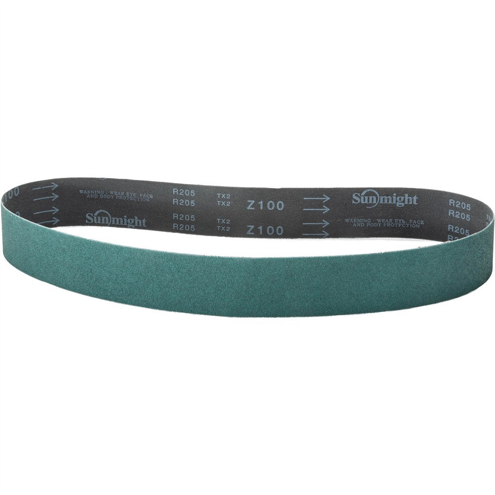 Grizzly T34172 - 2" X 42" Ceramic Abrasive Belt 100 Grit, 10 Pk.