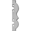Grizzly T34191 - 4-3/4" Crown Moulding Top Knives, 2-Pk.