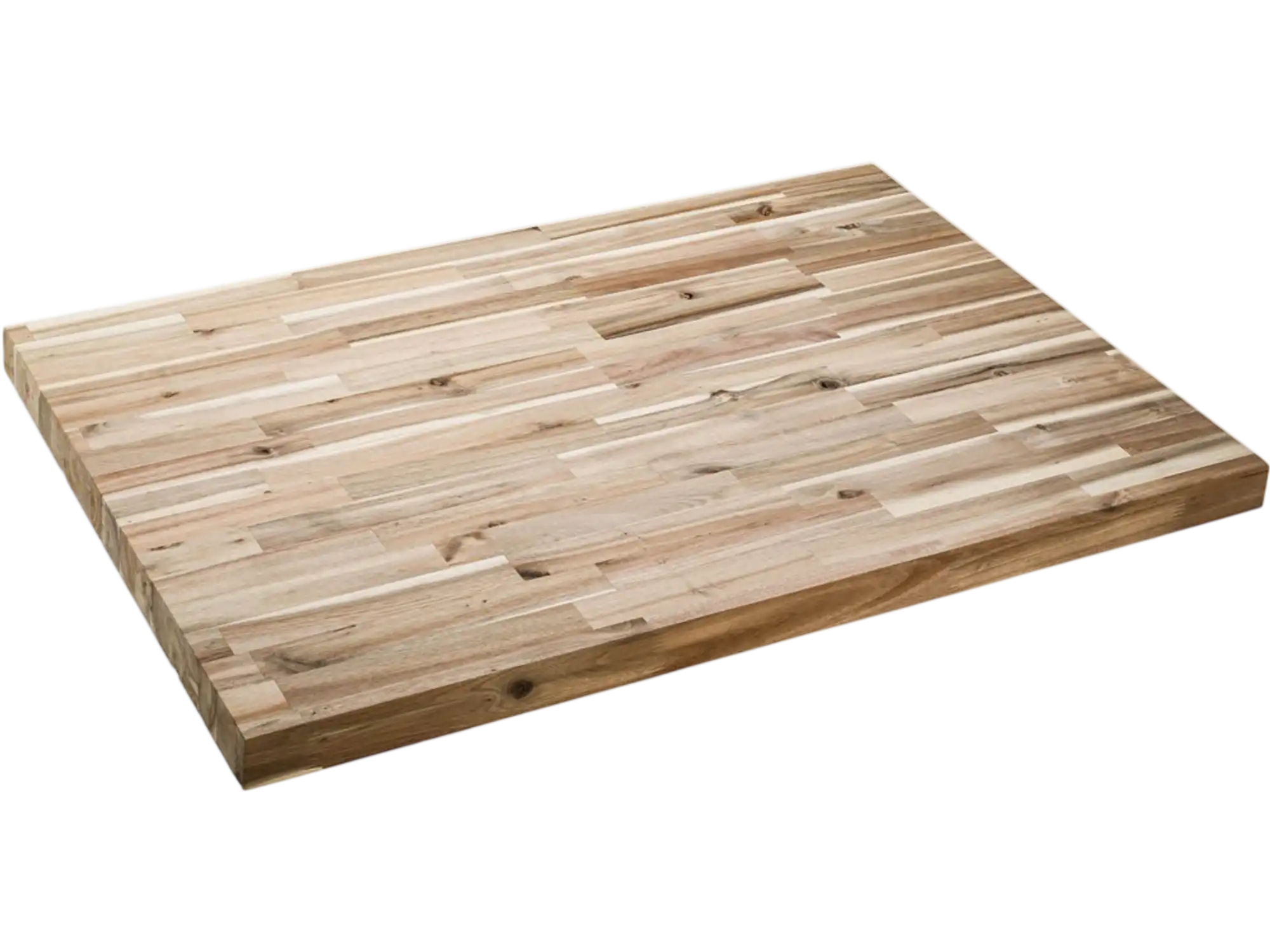 Grizzly T34219 Workbench Top Acacia Butcher Block Unfinished 1-3/4