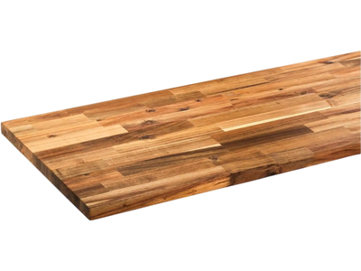 Grizzly T34228 Workbench Top Acacia Butcher Block Oil Coated 1-1/2
