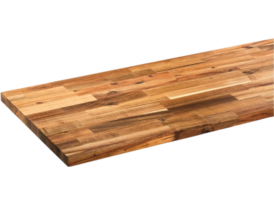 Grizzly T34229 Workbench Top Acacia Butcher Block Oil Coated 1-1/2
