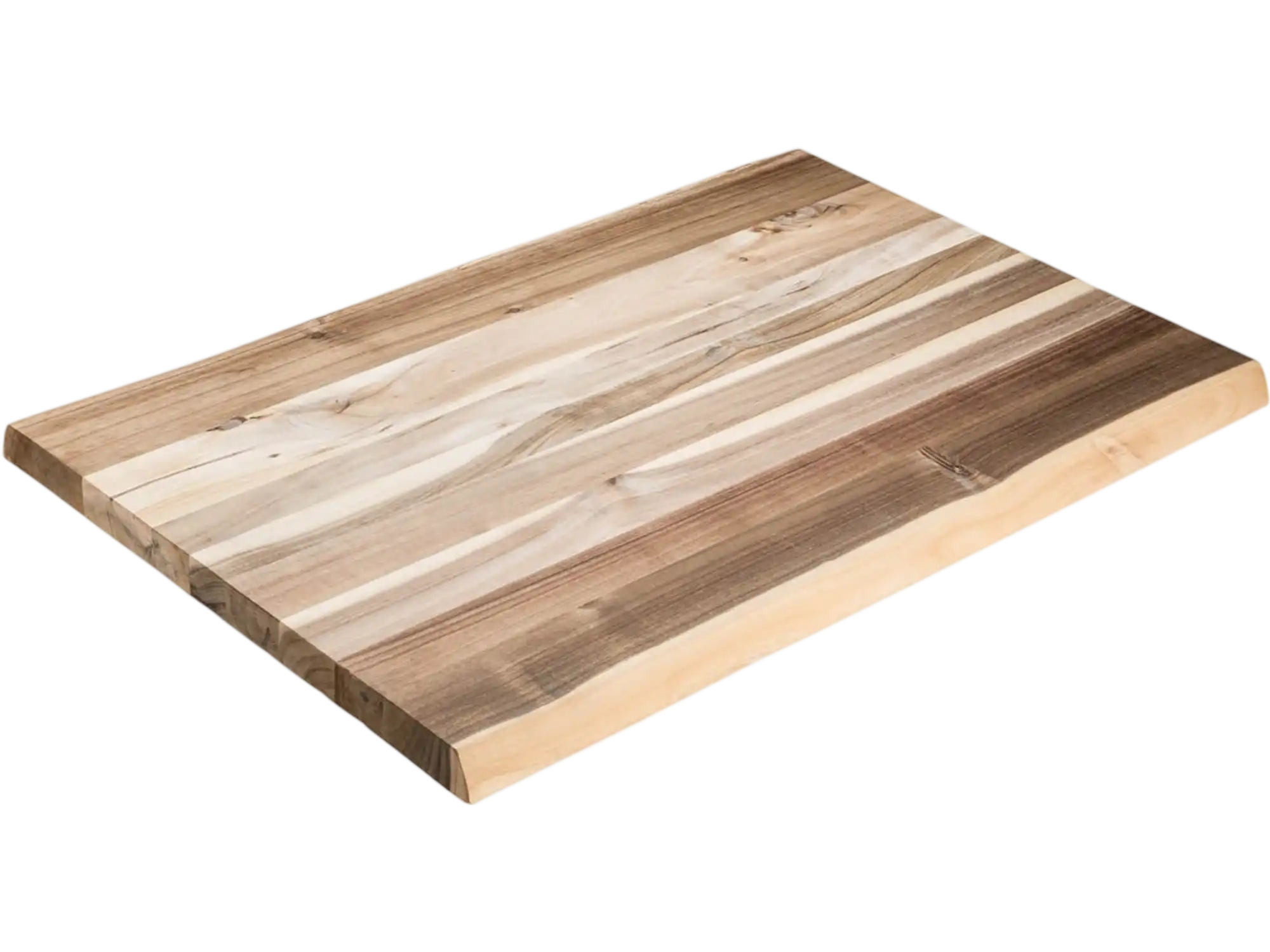 Grizzly T34232 Workbench Top Acacia Butcher Block Live Edge Unfinished 1-1/2
