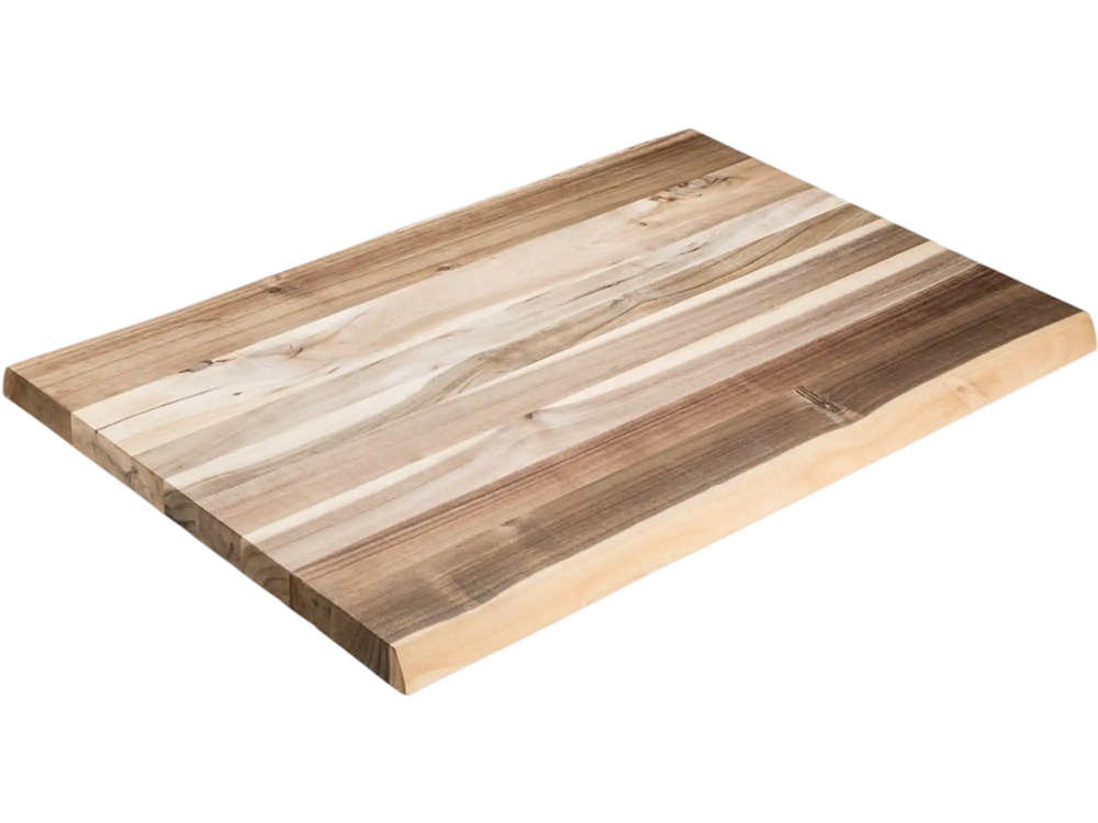 Grizzly T34232 - Acacia Butcher Block Live Edge - Unfinished 1-1/2" x 24" x 36"