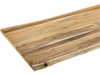 Grizzly T34233 - Acacia Butcher Block Live Edge - Unfinished 1-1/2" x 30" x 48"