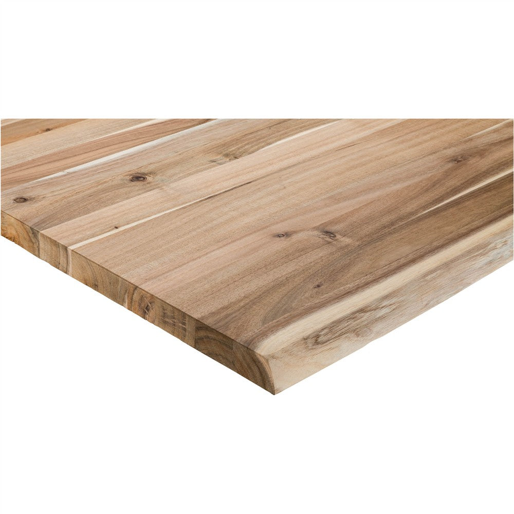 Grizzly T34233 - Acacia Butcher Block Live Edge - Unfinished 1-1/2" x 30" x 48"