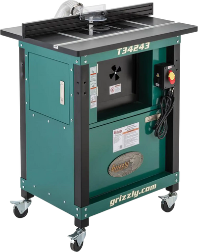 Grizzly T34243 Router Table Mobile Workstation New