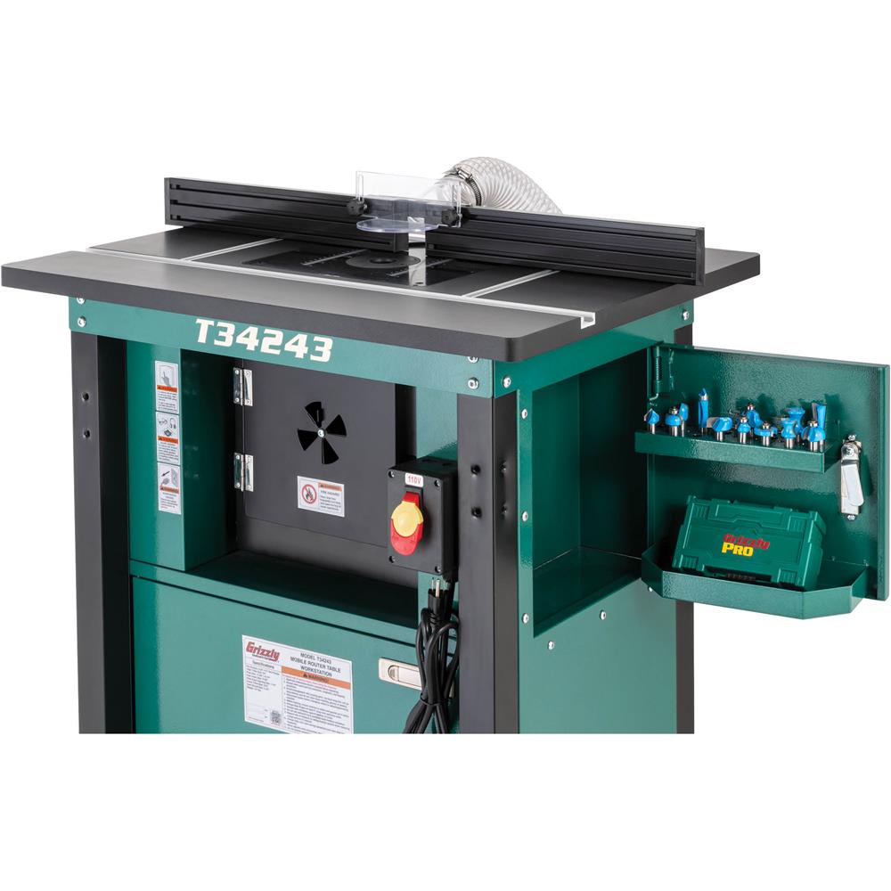 Grizzly T34243 - Mobile Router Table Workstation