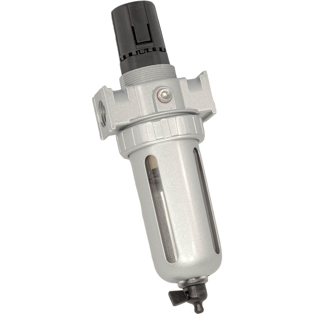 Grizzly T34263 - 1/2" Filter/Regulator with Gauge 150 PSI