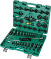 Grizzly Precision T34296 - 45-Pc. SAE M2 HSS Tap and Die Set
