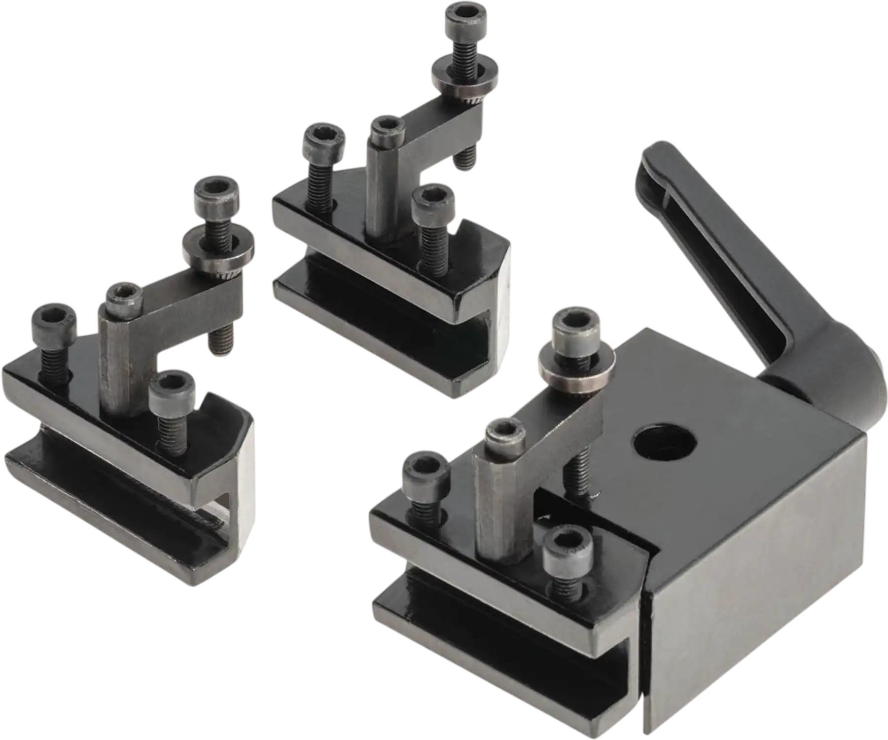 Grizzly T34303 Metal Lathe Quick Change Tool Post Set New