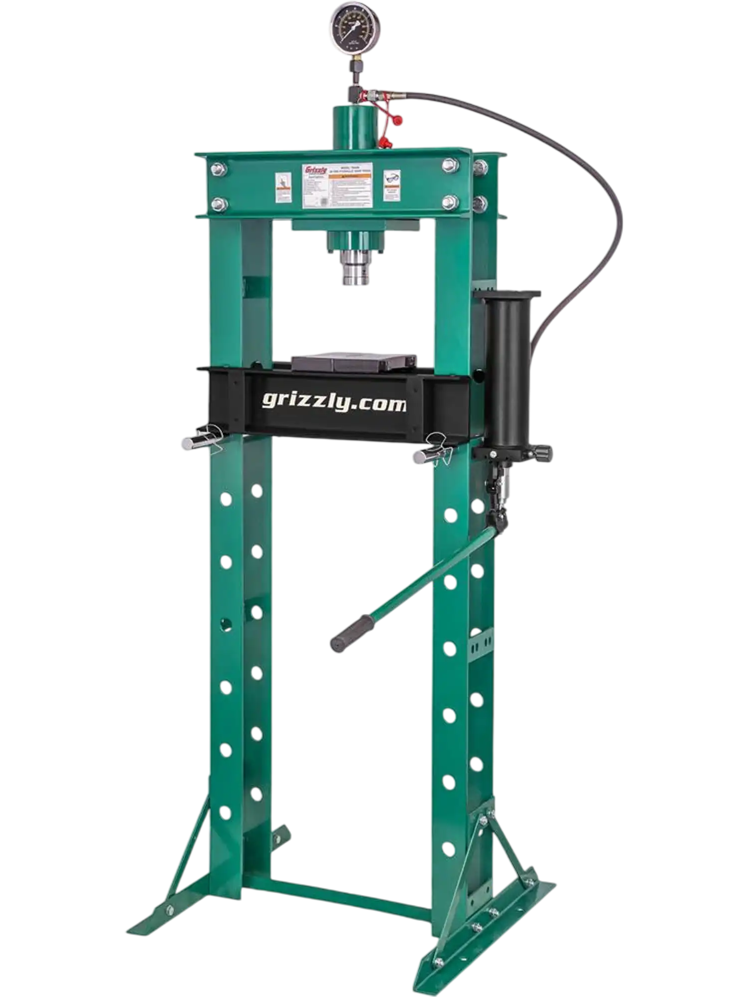 Grizzly T34348 Hydraulic Shop Press 30-Ton New