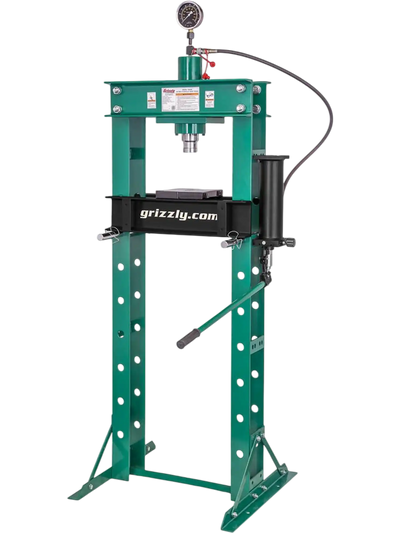 Grizzly T34348 Hydraulic Shop Press 30-Ton New