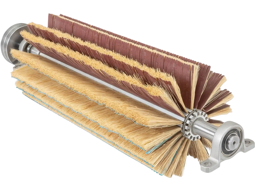Grizzly T34377 - 8" Flatter Brush, 150 Grit For G0400 Brush Sander
