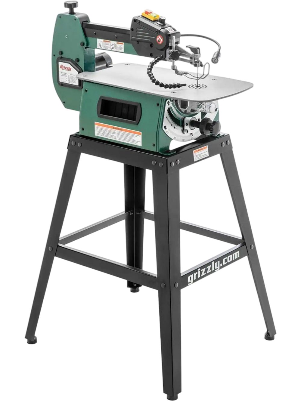 Grizzly T34400 - 18" Variable-Speed Scroll Saw with Stand