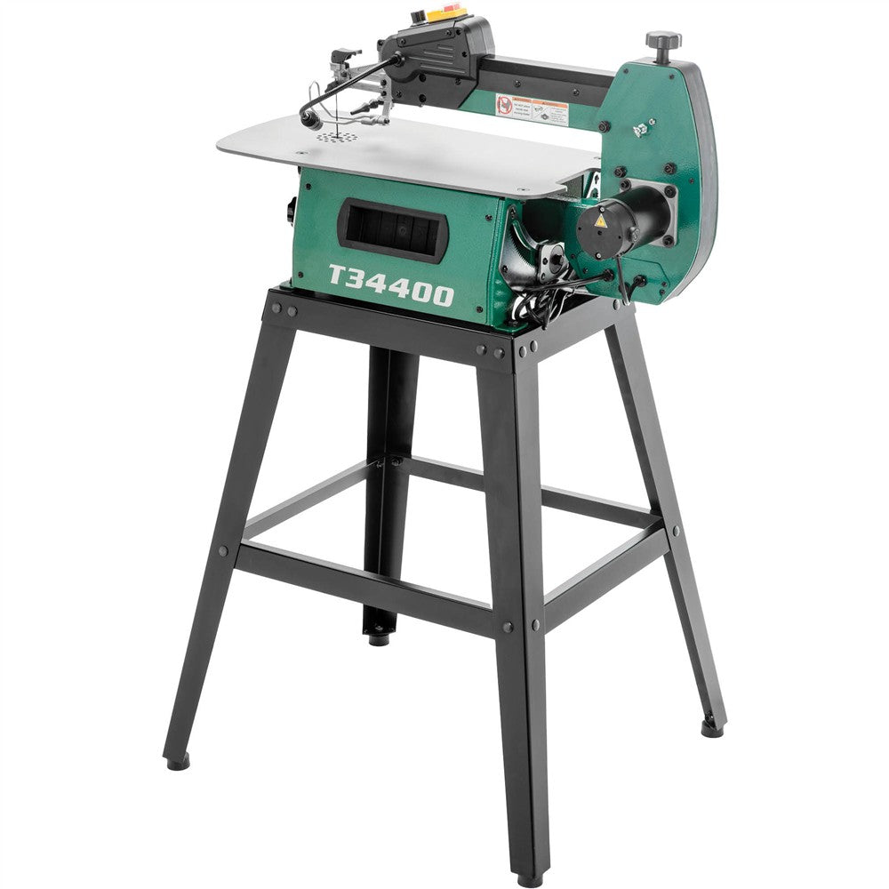 Grizzly T34400 - 18" Variable-Speed Scroll Saw with Stand
