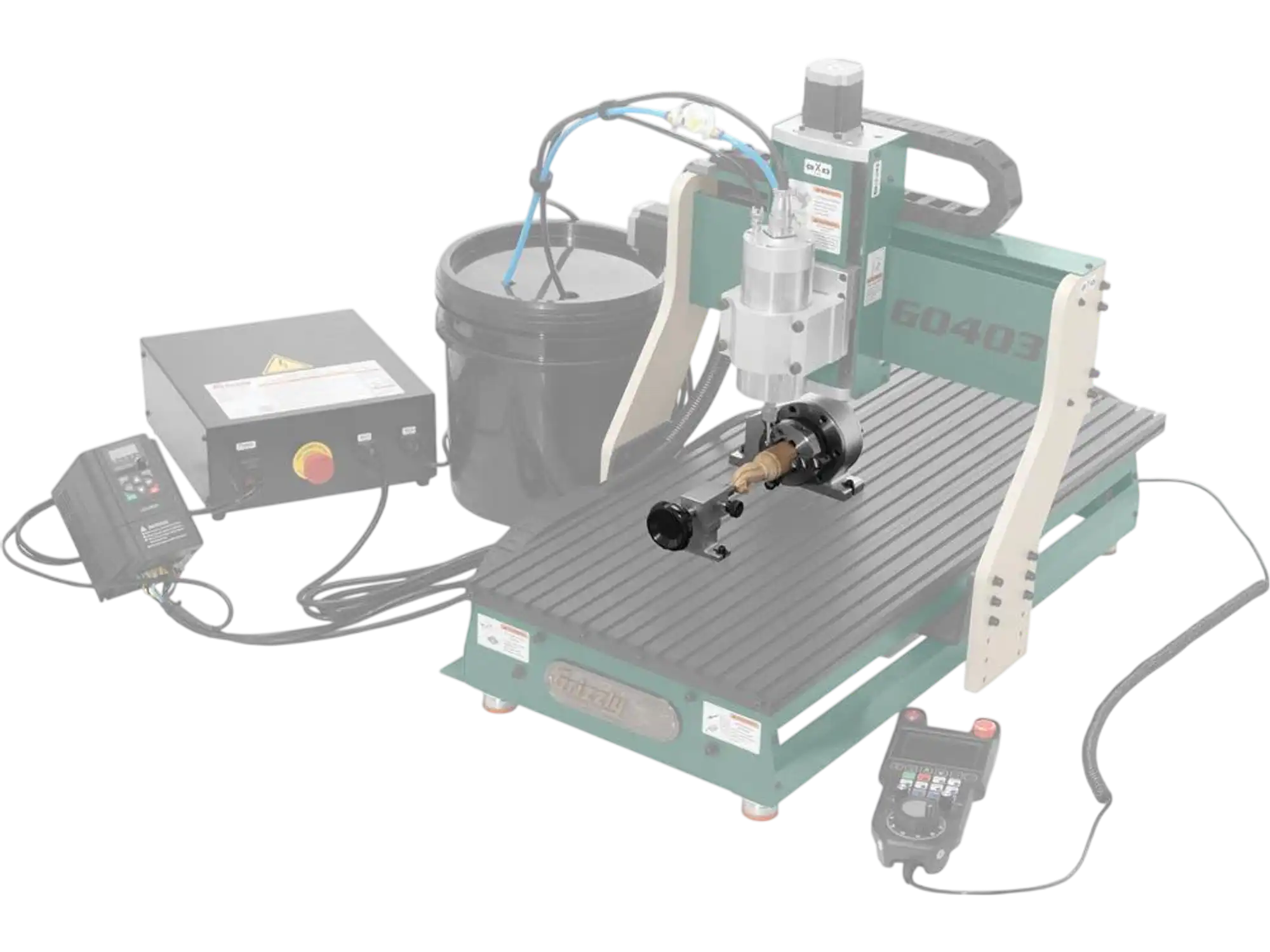 Grizzly T34439 CNC Router Accessories 4th Axis for G0403 New