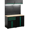 Grizzly PRO T34534 - 4-Pc. 3 Drawer 4 Cabinet Modular Cabinet Set
