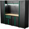 Grizzly PRO T34535 - 6-Pc. 3 Drawer 6 Cabinet Modular Cabinet Set