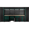Grizzly PRO T34536 - 10-Pc. 15 Drawer 8 Cabinet Modular Cabinet Set