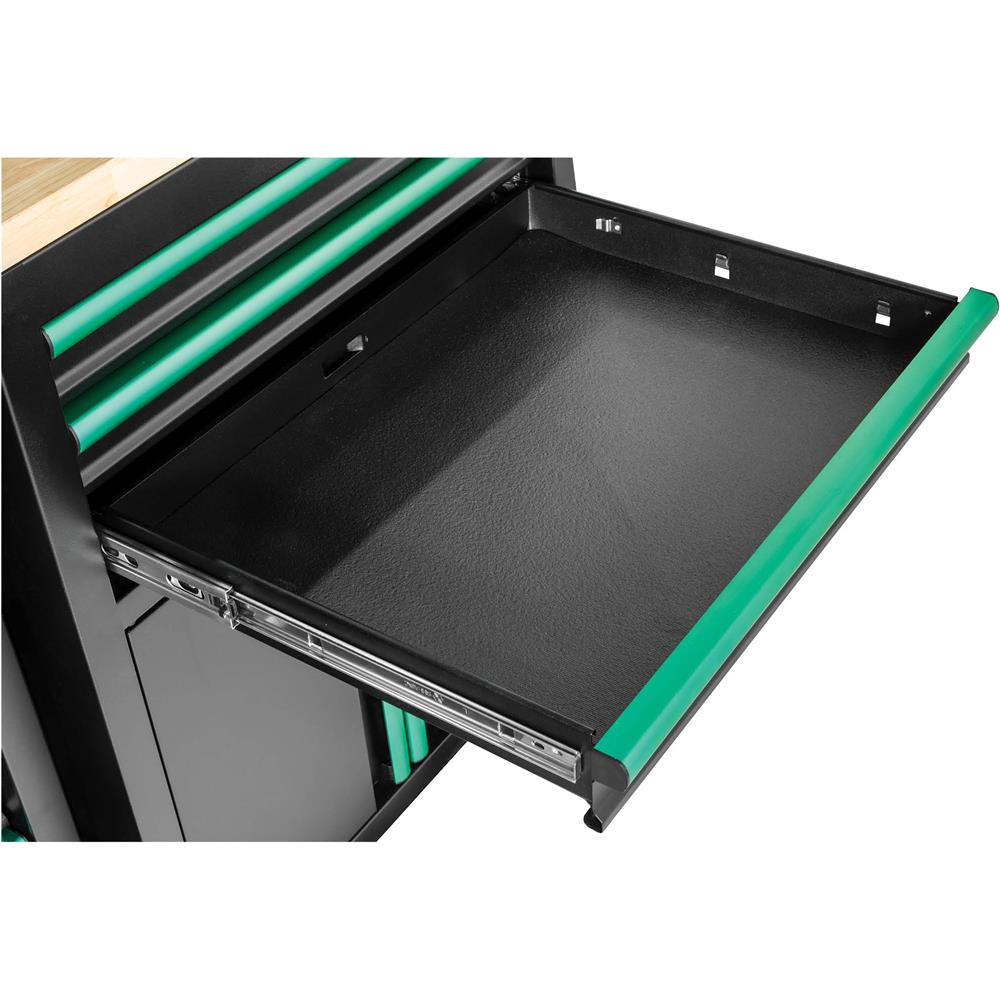 Grizzly PRO T34536 - 10-Pc. 15 Drawer 8 Cabinet Modular Cabinet Set