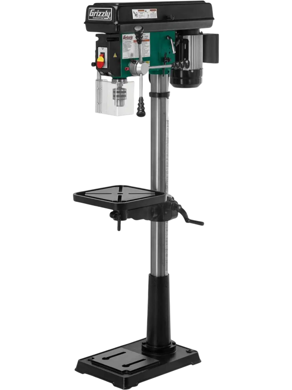Grizzly T34610 - 17" Floor Drill Press w/ LED & Laser Guide